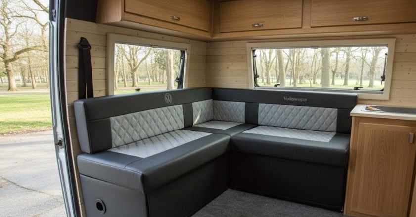 VW Crafter seats Blue Note Upholstery
